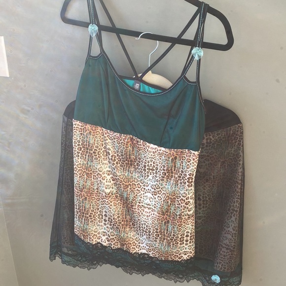 Skirt and top set! Silk with lace overlay - Picture 8 of 8